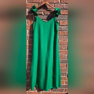 Vince Camuto Maxi Green Dress XS